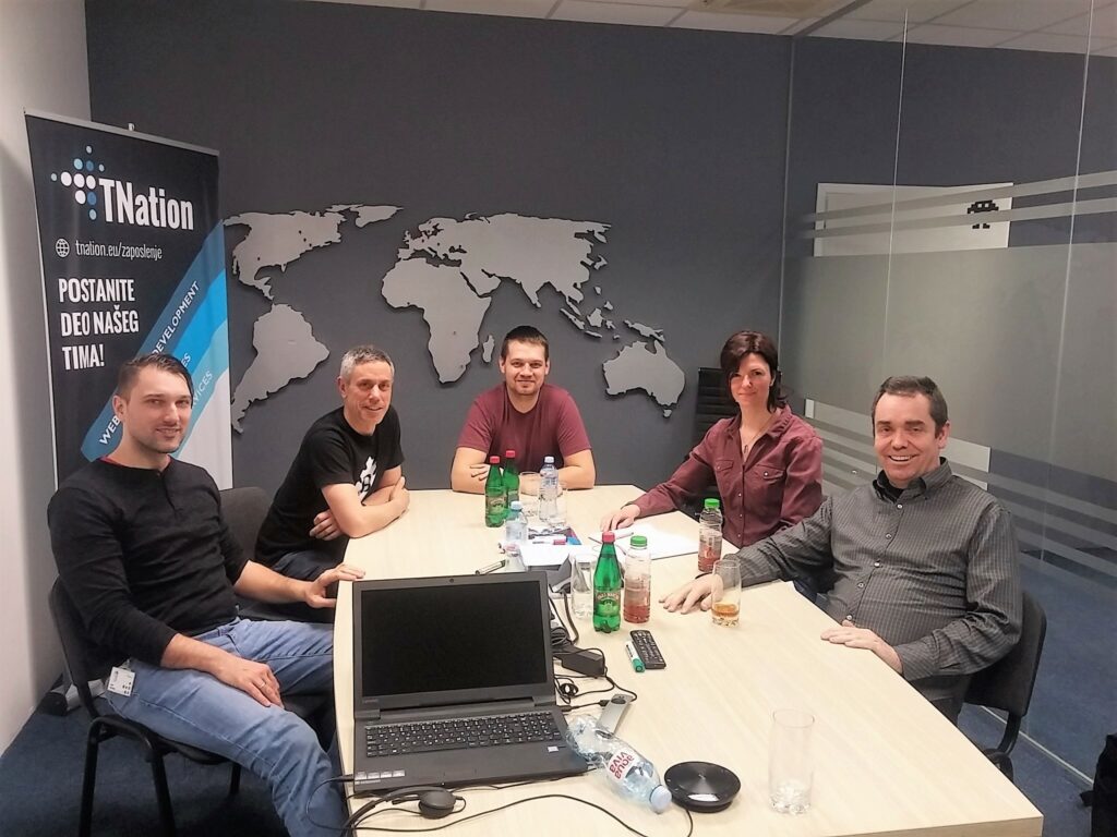 Elkom UK visit in TNation Office