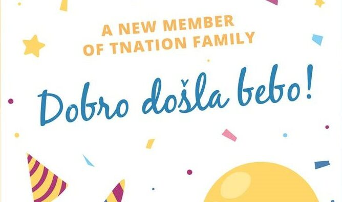 TNation poklon “Dobro došla bebo”