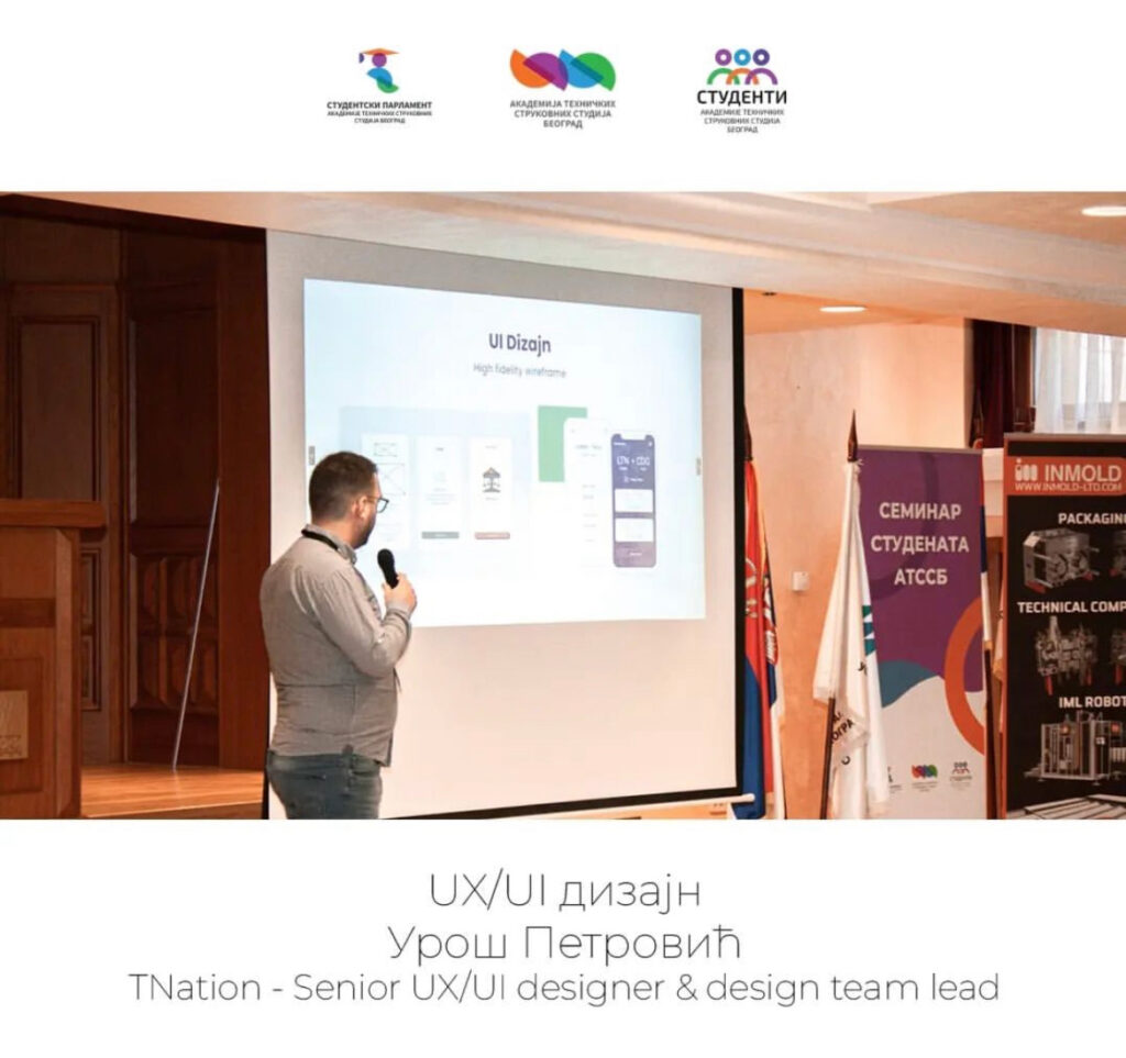Naš kolega kao mentor i predavač iz UI/UX dizajna