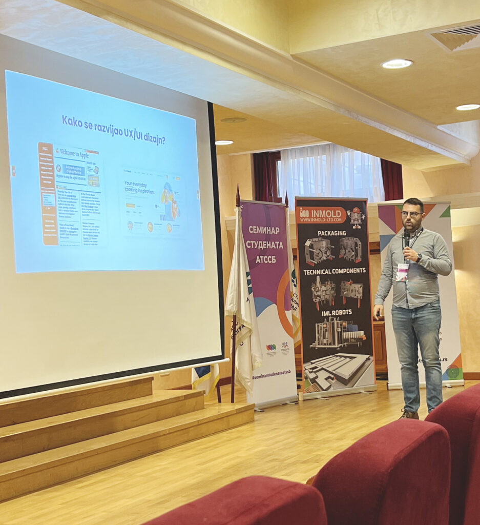 Posebno sam ponosan što sam deo ovog značajnog projekta za mlade ljude